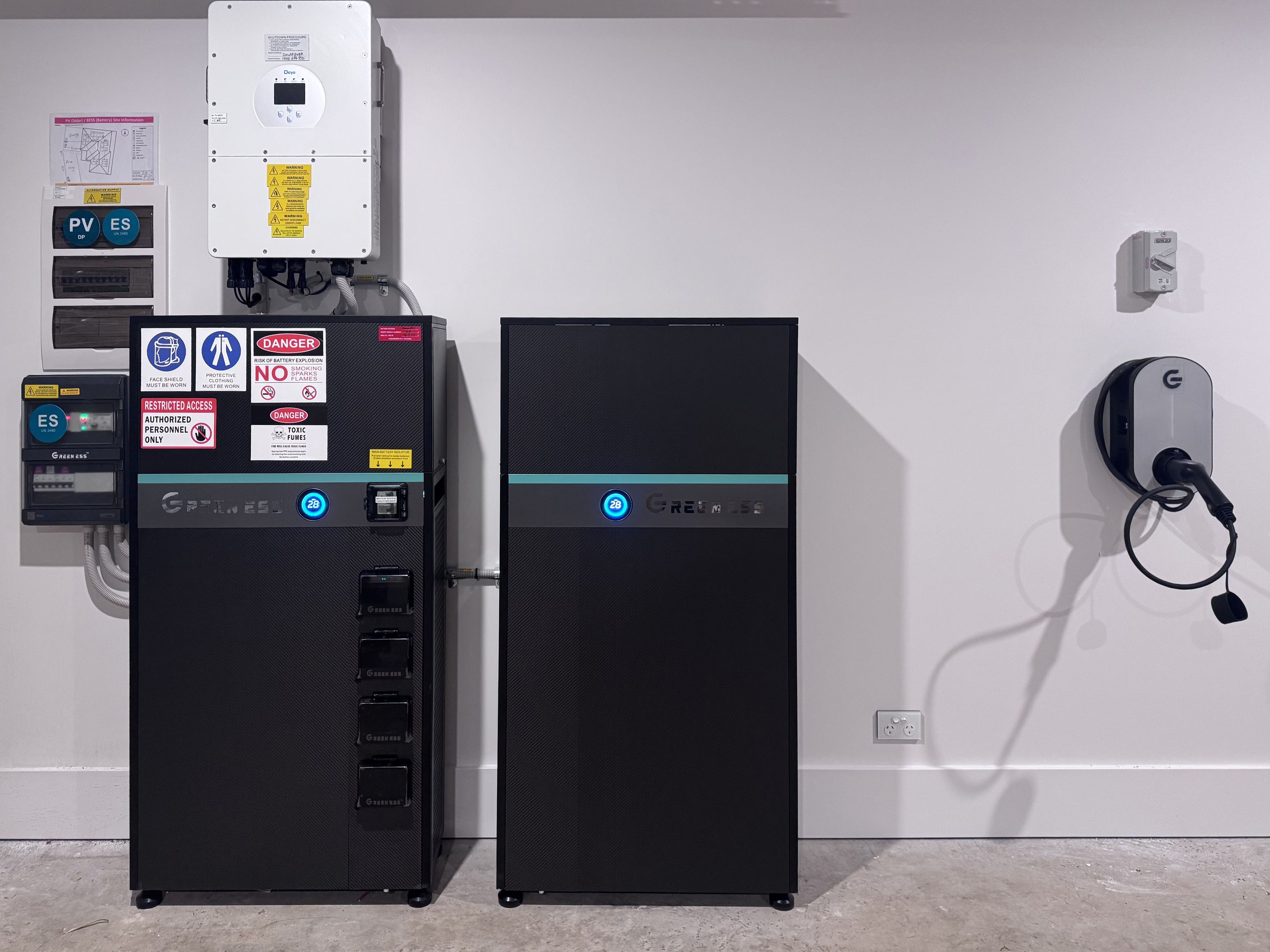 GreenVolt Pro home visualisation, temporary demonstration image