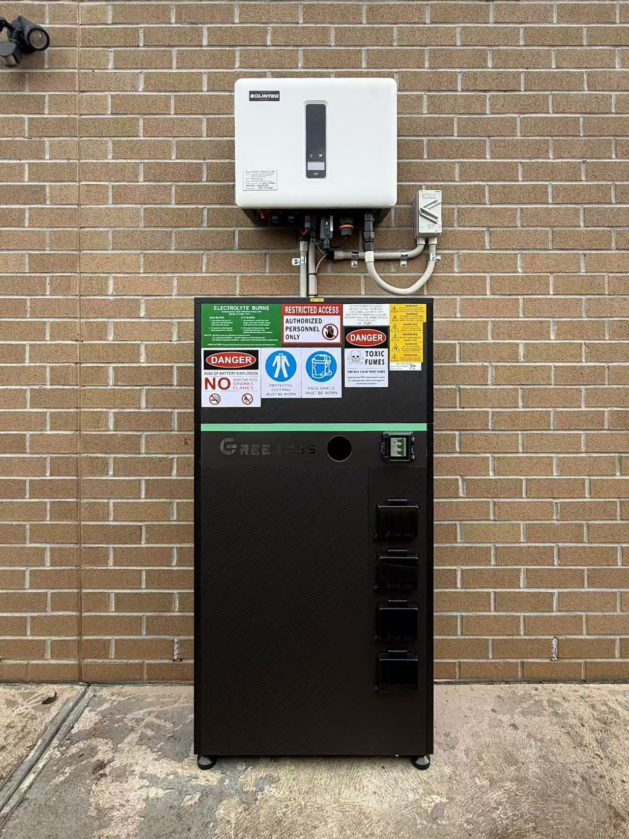 GreenVolt Pro home visualisation, temporary demonstration image